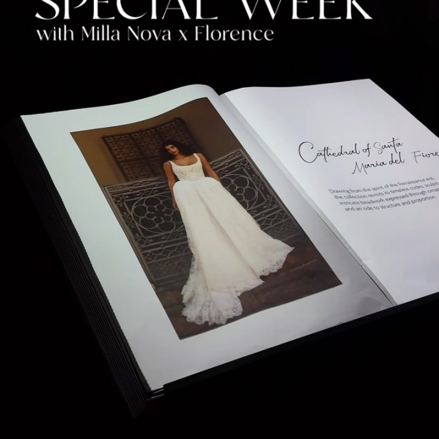 Florence days with Milla Nova ✨
We were invited to Florence, ordered the new Milla Nova collection and spent time with the entire Milla Nova family — including stores from all over the world — during a beautiful pasta class 🍝
And in between: time to explore Florence and simply enjoy.
A truly special experience.
Thank you, @millanova 🤍

#MillaNova #FlorenceDiaries #BuyingTrip #BridalFashion