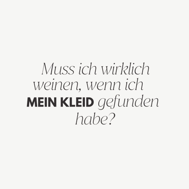 Schicke das an eine Freundin, die sich vielleicht genau diese Frage stellt! 🤍

…denn, du musst nicht weinen, um JA zu sagen. Und du musst keine Tränen vergießen, damit dein Kleid „das Richtige“ ist. Wir sehen so viele Bräute, die denken:
„Warum passiert das bei mir nicht?“

Die Antwort ist ganz simpel:
Weil Gefühle unterschiedlich aussehen. Und Intuition oft ganz leise ist. Es geht eher um dein Bauchgefühl. 

#brautkleidsuche #realbride #bridetobe #brautberatung #brautmoment