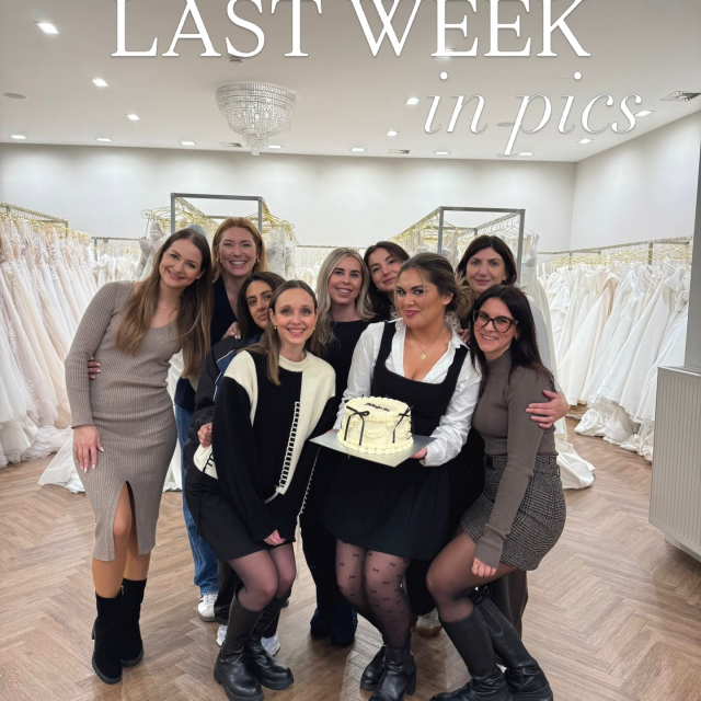 Unsere Woche bei Brautblüte – voller kleiner Momente, die unser Herz groß machen ✨
1-4 🎂 Laura hatte Geburtstag und hat uns mit selbstgemachter Torte & Leckereien von ihrer Mama verwöhnt.
So viel Liebe fürs Team – genau das macht unsere Brautblüte-Familie aus. 🤍
5. 🌸 In Krefeld ist schon ein bisschen der Frühling eingezogen – unsere Mädels haben ihn mit ihren frischen Outfits direkt mitgebracht.
6-7. 🎭 Am Rosenmontag blieben unsere Stores geschlossen und die Mädels haben fröhlich in bunten Verkleidungen gefeiert 🥳
8. 👰 Ein wunderschönes neues Brautkleid von Alena Leena Bridal ist angekommen und Dani hat es direkt anprobiert.
Wir finden – sie sieht zauberhaft darin aus. ✨
9-12. ✨ Unser überarbeitetes Logo hat jetzt auch endlich in Krefeld seinen Platz gefunden – mit neuer Typografie und frischen Details im Store.
#brautblüte #teamliebe #bridalstore #brautmode #weddinginspiration