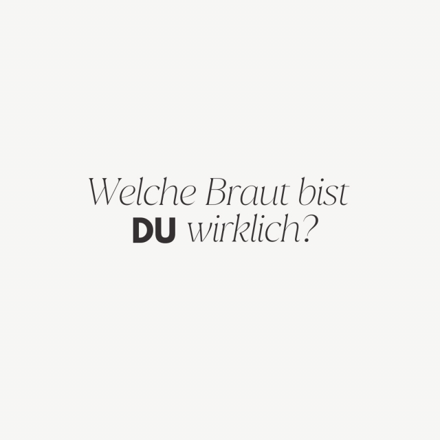 Ganz ehrlich…beim Brautkleid sind wir alle ein bisschen gleich 😄🤍 oder vielleicht auch ganz unterschiedlich?
Als Bridal-Stylistinnen sehen wir so viele unterschiedliche Bräute und trotzdem gibt es diese Momente und Reaktionen, die sich einfach immer wiederholen. Und genau deshalb wissen wir: In diesem Beitrag erkennst du dich oder deine beste Freundin safe irgendwo wieder.
Jetzt sind wir ehrlich gespannt: Welche Braut bist du? Was meinst du? 🤭
BRAUT
BRAUTKLEID
BRAUTBLÜTE
BRIDE
QUOTES