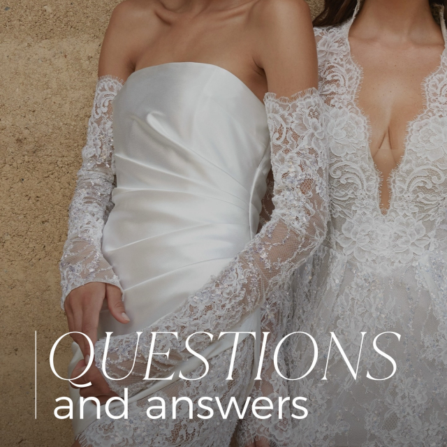 Q & A ✨ @brautbluete edition 🤍

Eure Fragen, unsere Antworten! In unserem neuen Q&A beantworten wir die wichtigsten Fragen rund um eure Brautkleid-Anprobe: Lieferzeiten, Termine, Begleitung und noch viel mehr. Speichert euch den Beitrag unbedingt ab und wenn ihr noch Fragen habt, schreibt uns einfach 🫶🏼 #brautblüte #qanda #bridalfitting