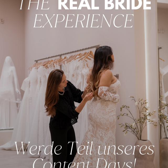 BECOME A REAL BRIDE MODEL! 🤍

🌸 Wir suchen 10 Frauen für unseren exklusiven Content Day im Store in Köln! Gemeinsam mit euch wollen wir die Magie der Kleidersuche einfangen: Ihr probiert drei verschiedene Looks an und unsere Community darf später abstimmen, welcher Look euer „Perfect Match“ ist!

🌻 Der Termin findet diesen Sommer statt (genaues Datum stimmen wir gemeinsam ab). Euch erwartet ein Tag voller VIP-Vibes, professioneller Fotos & Videos, kühle Drinks und ein kleiner Mini-Brunch. Als Dankeschön wartet eine exklusive Goodie Bag auf euch!

✨ So machst du mit:
Schreib uns einfach eine kurze Mail an socialmedia@brautbluete.de mit:

Einem Link zu deinem Instagram-Profil (oder 2-3 Fotos von dir) & ein paar Infos zu dir 🧡 Wir freuen uns riesig auf eure Nachrichten! ✨

*Kleiner Hinweis: Dieser Tag dient ausschließlich Content-Zwecken und der Community-Inspiration. Er ersetzt keinen regulären Beratungstermin für den Brautkleidkauf.

#brautblüte #contentday #bridalexperience