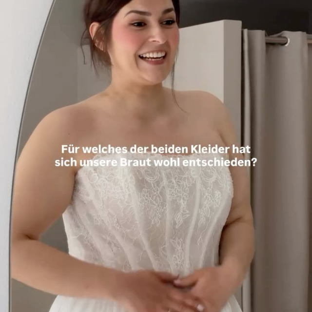 Wir haben die liebe Johanna gefragt, für welches Kleid sie sich entscheiden würde, wenn sie in 10 Minuten heiraten dürfte 🤫 Eigentlich ist sie schon verheiratet, aber sie hatte sofort eine ganz klare Antwort für uns parat! 

…und sie hätte sich tatsächlich für das zweite Kleid entschieden, weil sie sich darin einfach super wohl gefühlt hat. Und am Ende ist es eben das Gefühl, was entscheidet. Hättet ihr auch eher das zweite Kleid bei ihr gesehen oder vielleicht doch das erste? 🥰

#bridetobe #shesaidyestothedress #brautblüte