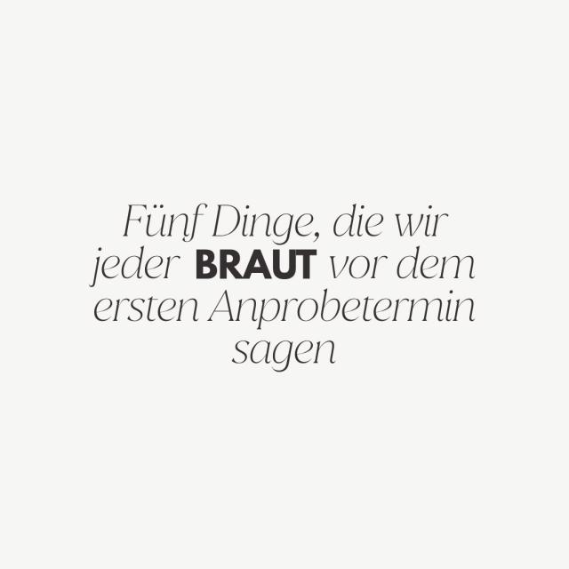 Es gibt ein paar Dinge, die wir fast jeder Braut vor ihrem ersten Termin sagen 🫶🏼 Nicht, weil es Regeln sind, sondern, weil wir immer wieder sehen, wie sehr sie den Unterschied machen. Nimm die Menschen mit, deren Meinung dir wirklich wichtig ist. Sei offen für Kleider, die du vielleicht nie auf Pinterest gespeichert hättest. Und vor allem: Setz dich nicht unter Druck! Die schönsten Entscheidungen entstehen meistens dann, wenn man sich selbst vertraut, oder?
An alle Brides die schon geheiratet haben: Könnt ihr das so bestätigen? 🤍 #shesaidyestothedress