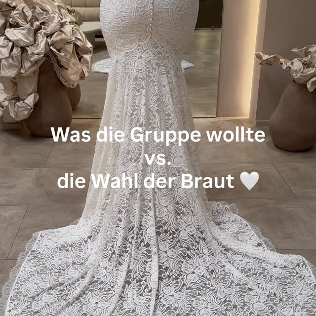 Alle Kleider sind so unterschiedlich…und manchmal ist es garnicht so einfach, sich für genau DAS eine zu entscheiden! 🫠 #yestothedress
Uns interessiert daher natürlich: In welchem Team seid ihr? 🤍
BRAUT
BRIDAL
HOCHZEIT