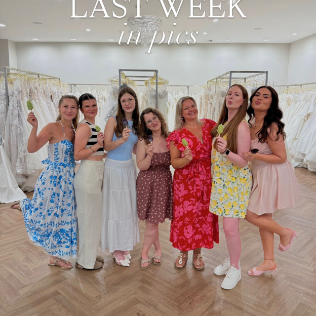 WEEKLY RECAP 🧡 diesmal etwas verspätet aber dafür mit ganz viel Sonne und glücklichen Bräuten 🙊💛

1. Deswegen haben sich die Mädels aus Düsseldorf abgekühlt mit leckerem Eis! 🌸
2. Wir haben so besondere Kleider da..
3. ..was sagt ihr zu diesem hier von @mwlbride ? Wir lieben den Look und das Kleid sieht angezogen einfach so cool aus 🫶🏼
4. Die Treppe in Krefeld hat ein Makeover bekommen..
5. ..und sieht jetzt gleich viel besser aus. Unsere Krefelder Mädels haben direkt den Sitz-Test gemacht 😄🧡
6. Unsere liebe Nicole aus Köln hat geheiratet. Deswegen haben die Mädels sie mit einem Blumenstrauß überrascht 💘🥲
7. Lucia und Jana haben einen unserer neuen Boleros anprobiert 🫶🏼 
8. Begleitpersonen hatten einen „Brautstrauß“ dabei 😂💛
9. Yaay - auch wir sind im WM-Fieber ☺️
10. Und zum Abschluss nochmal unsere Mädels in ihren tollen Sommerlooks 🌼

#weeklyrecap #brautblüte