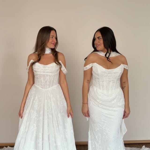 A-Line vs. Fit & Flare - Welcher Vibe bist du? ✨ Zwei absolute Traumkleider von @madilanebridal 🤍

✨ WILDER: Die zauberhafte A-Linie für den zeitlosen, märchenhaften Look mit traumhafter Leichtigkeit
✨ OCHRE: Das figurbetonte Fit & Flare Modell für alle Bräute, die ihre Kurven in Szene setzen wollen

Welcher Look beschreibt deinen Braut-Stil am besten? Probiere sie an und finde dein Traumkleid bei und in der Brautblüte 🤍 #köln #düsseldorf #krefeld