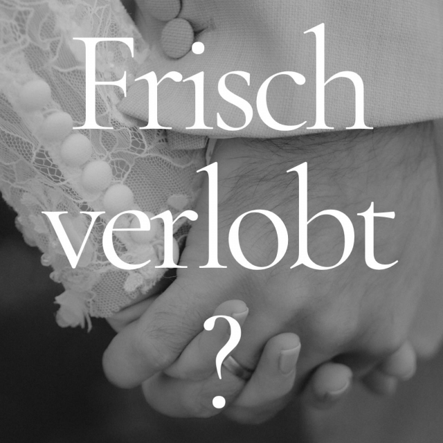 Sommer ist die Zeit der Verlobungen✨

Das kann manchmal alles etwas überwaltigend werden.
Wir haben 5 erste Schritte, die jetzt auf euch zukommen um entspannt in die Planung zu starten.
Aber vor allem genießt die Zeit! ♥️

Video: @dreamerscontent

Seid ihr frisch verlobt? Schreibt eure Verlobungsdaten in die Kommentare.