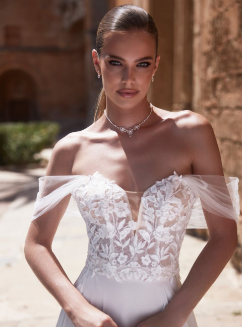 Bianco Evento Bridal Top E473 1 1