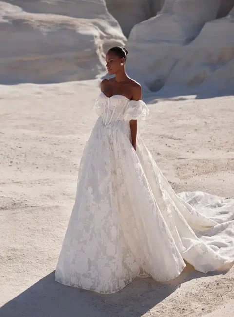 Eva Lendel Venus Wedding Dress Begonia 1